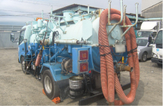 関西工業所の強力給水車の写真