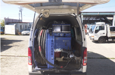 関西工業所の穿孔機車の写真